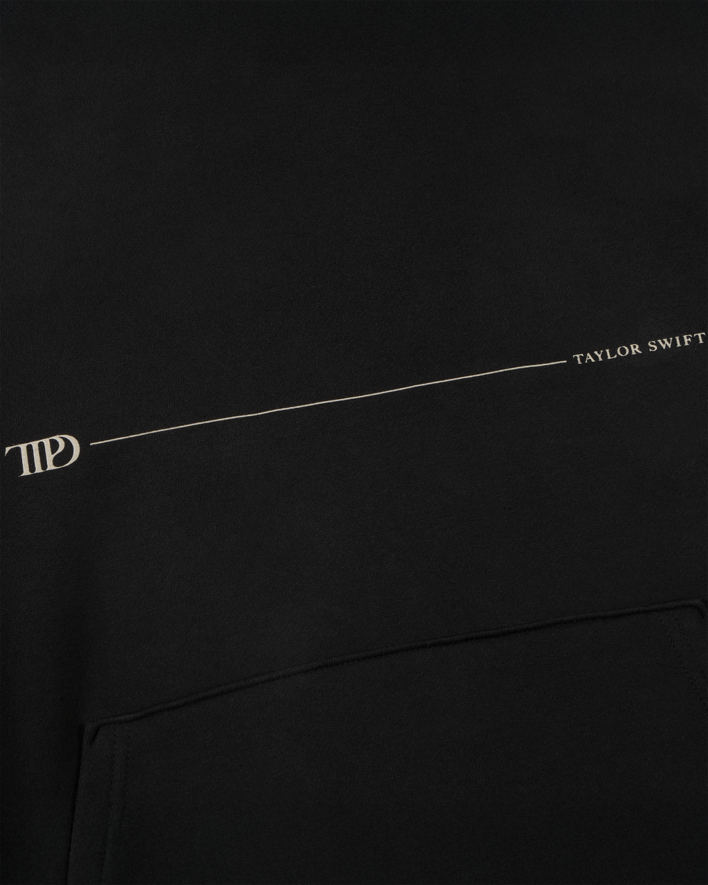 The Tortured Poets Department Black Hoodie