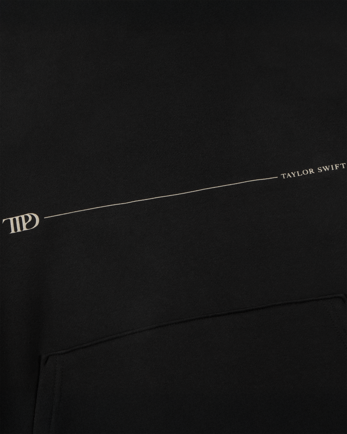 The Tortured Poets Department Black Hoodie