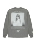 The Tortured Poets Department Gray Photo Long Sleeve T-Shirt
