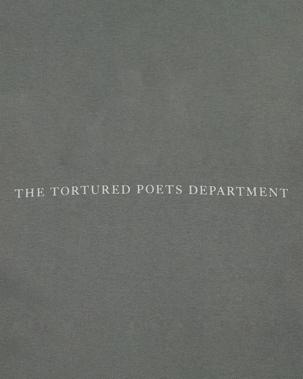 The Tortured Poets Department Gray Photo Long Sleeve T-Shirt