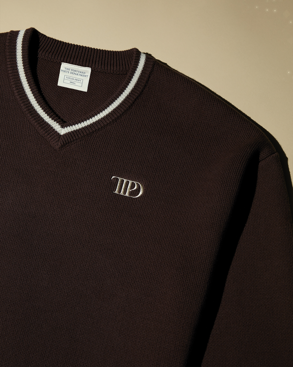 TTPD V-Neck Cropped Sweater