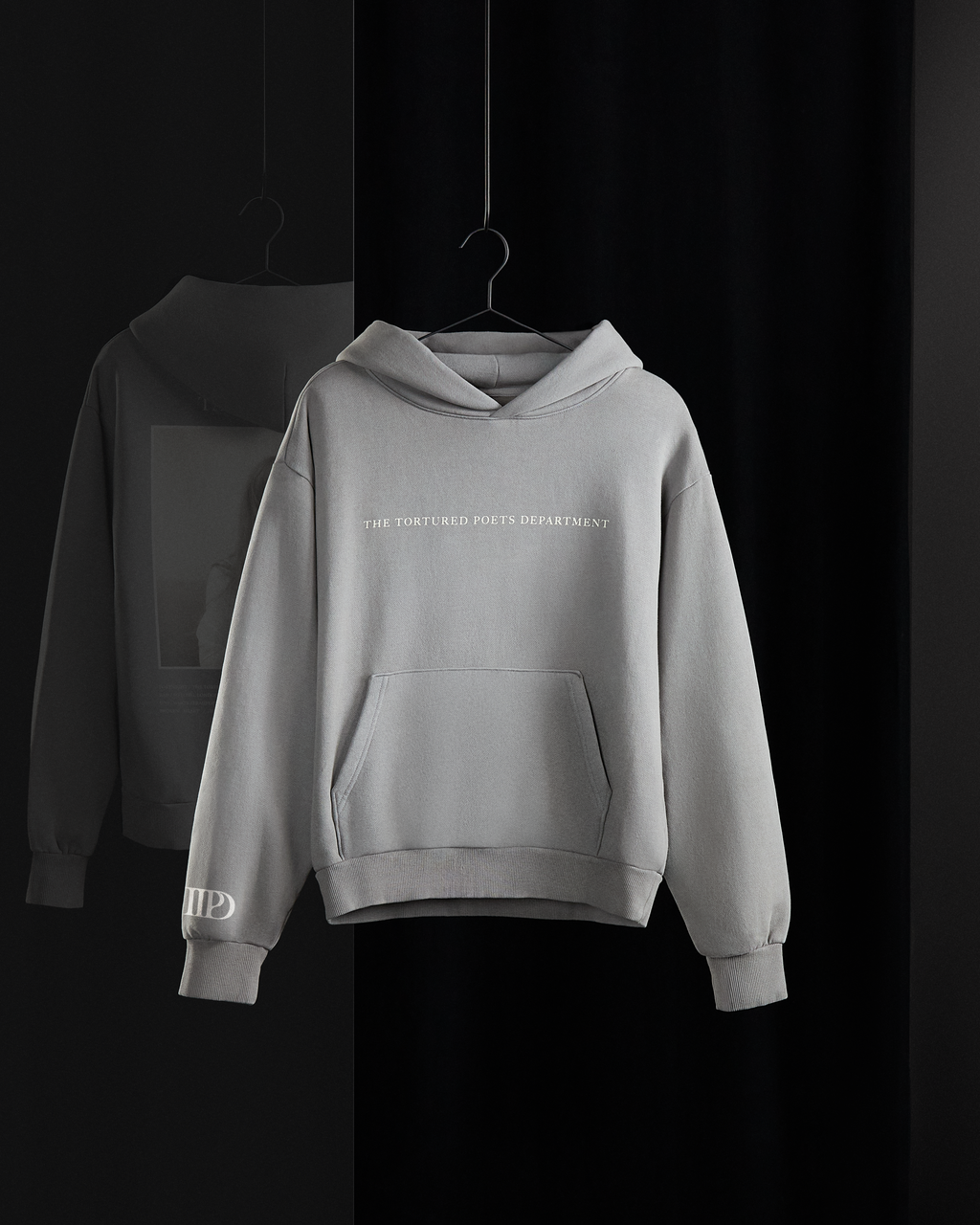 The Tortured Poets Department Gray Hoodie