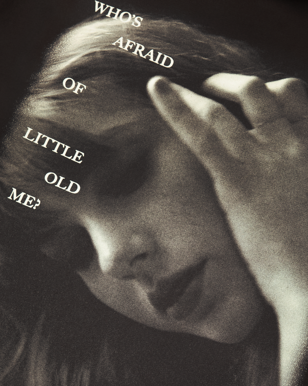 Who's Afraid Of Little Old Me? Dark Brown Hoodie
